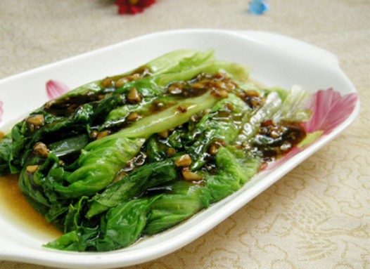 蚝油生菜的做法