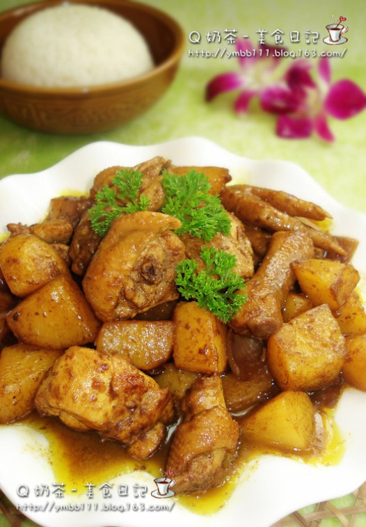 土豆咖喱鸡块的做法