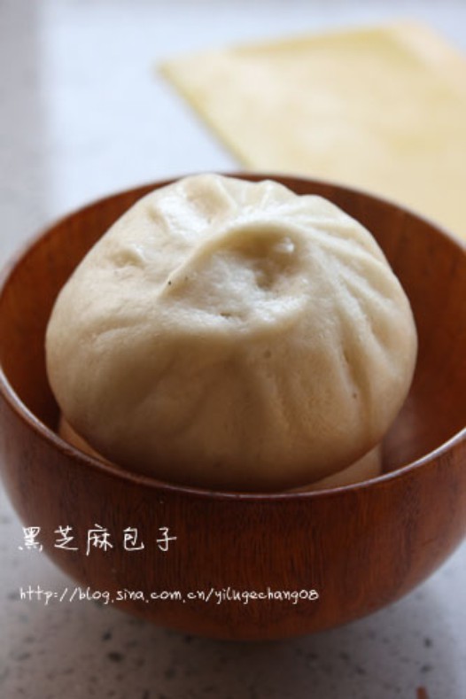 芝麻包子的做法