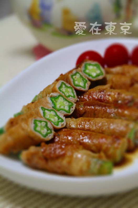 照烧秋葵肉卷儿的做法