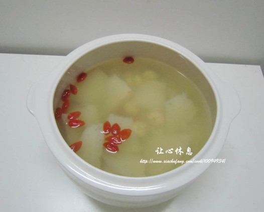 山药薏米糖水的做法