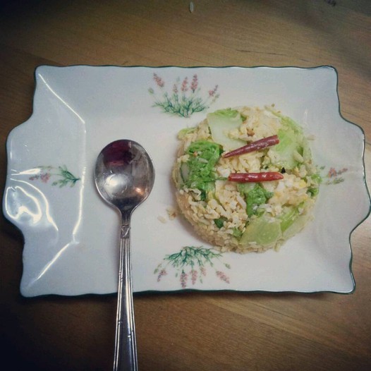 随机蛋炒饭的做法