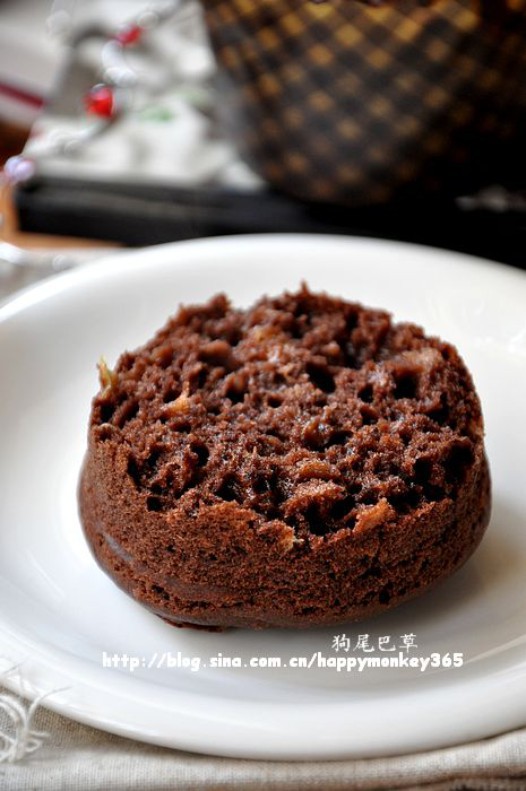 香蕉可可杯子蛋糕的做法