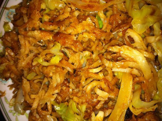 素炒饼的做法