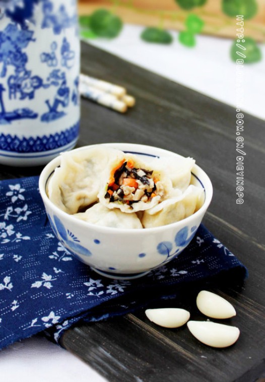 杏鲍菇水饺的做法