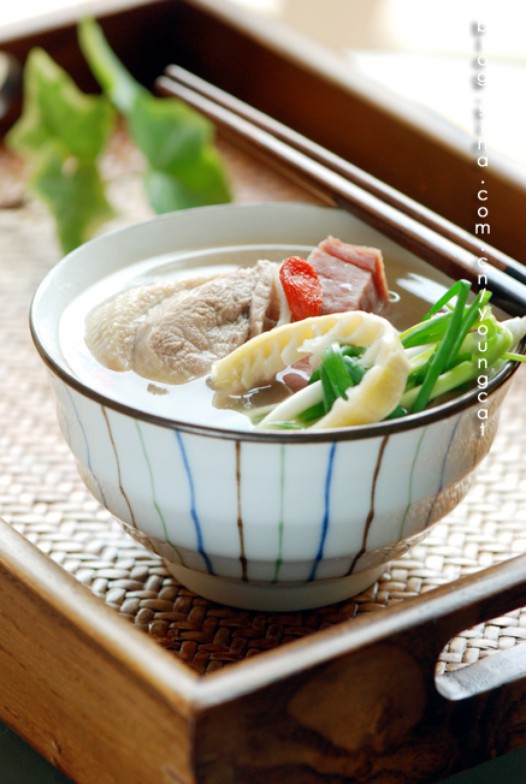 火腿扁尖老鸭汤的做法