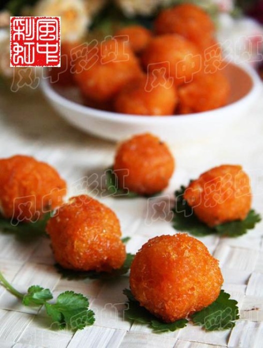 胡萝卜丸子的做法