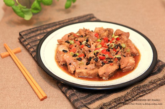 豉汁蒸排骨的做法