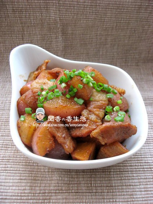 五花肉烧水萝卜的做法