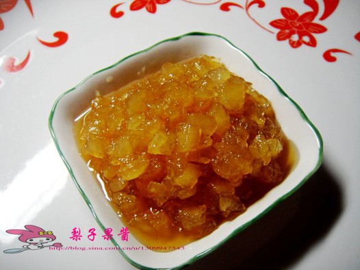 梨子果酱的做法
