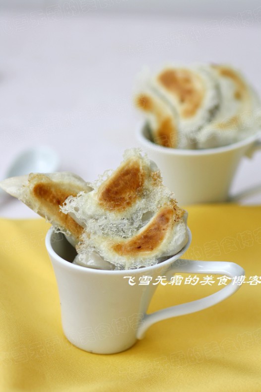 冰花煎饺的做法