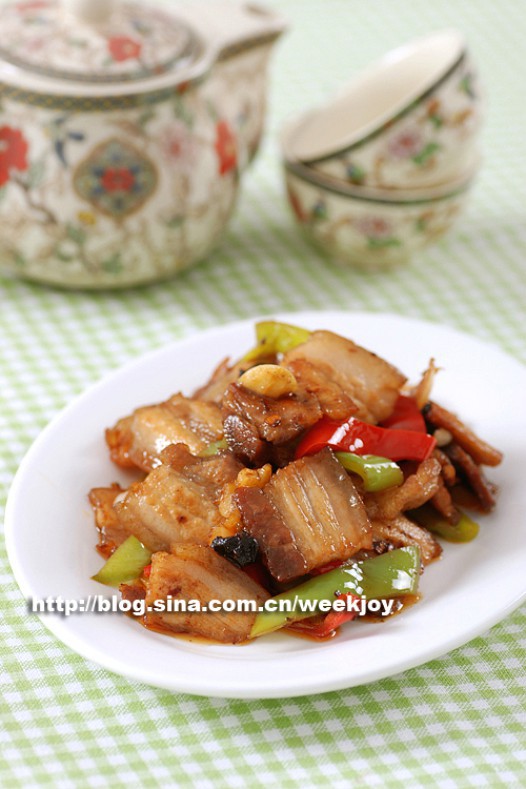农家小炒肉的做法