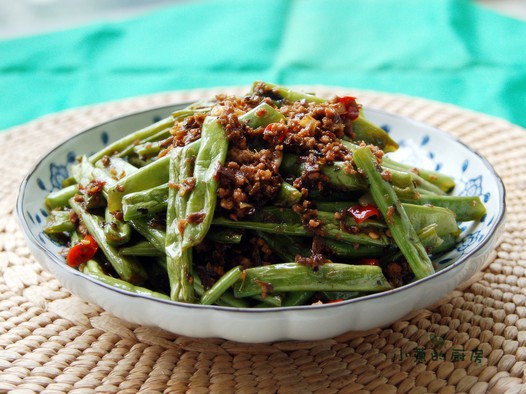 干煸豆角的做法