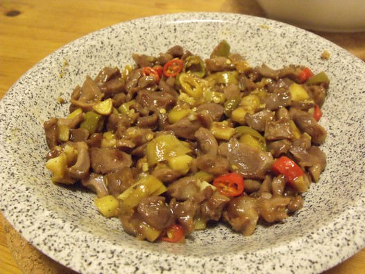泡椒鸡胗的做法