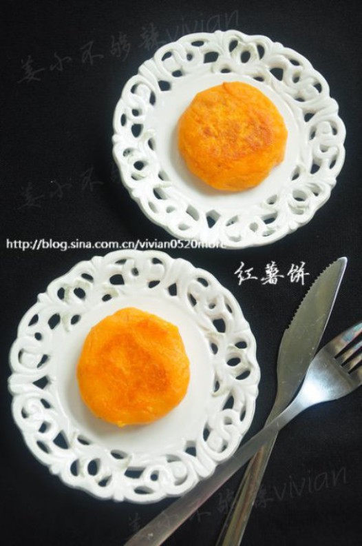 香甜红薯饼的做法