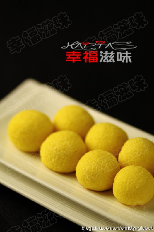 黄金椰子球改进版的做法