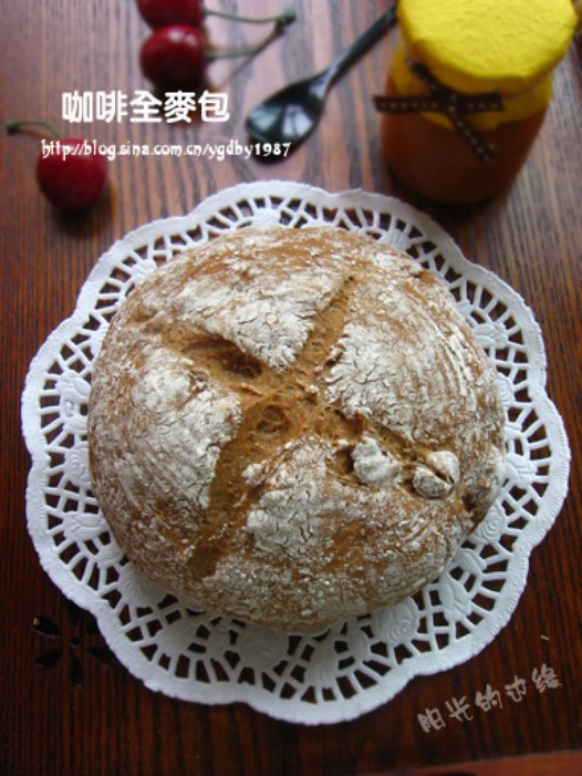咖啡全麦面包的做法