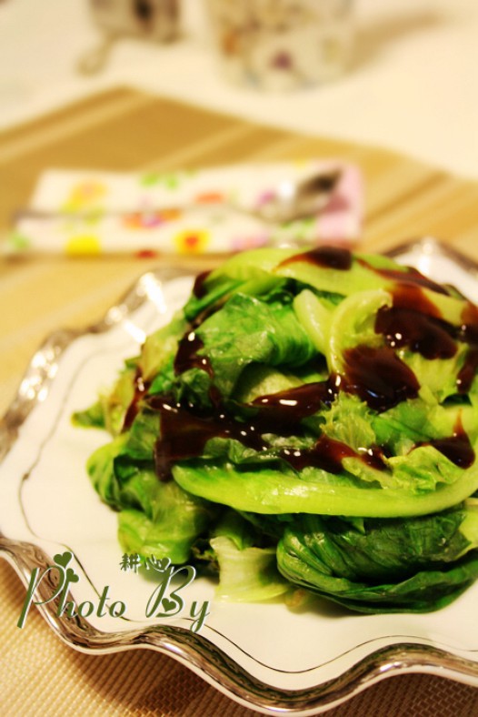 蚝油生菜的做法