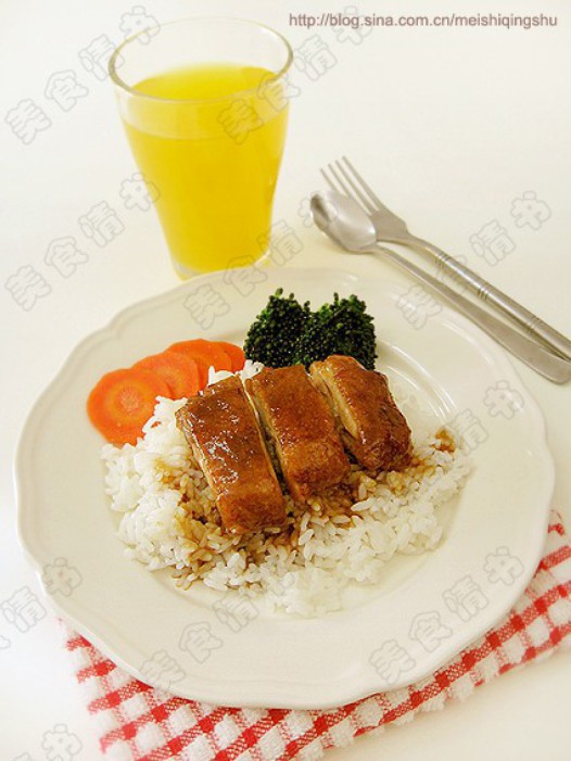 日式照烧鸡饭的做法
