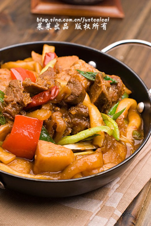 黄焖羊肉的做法