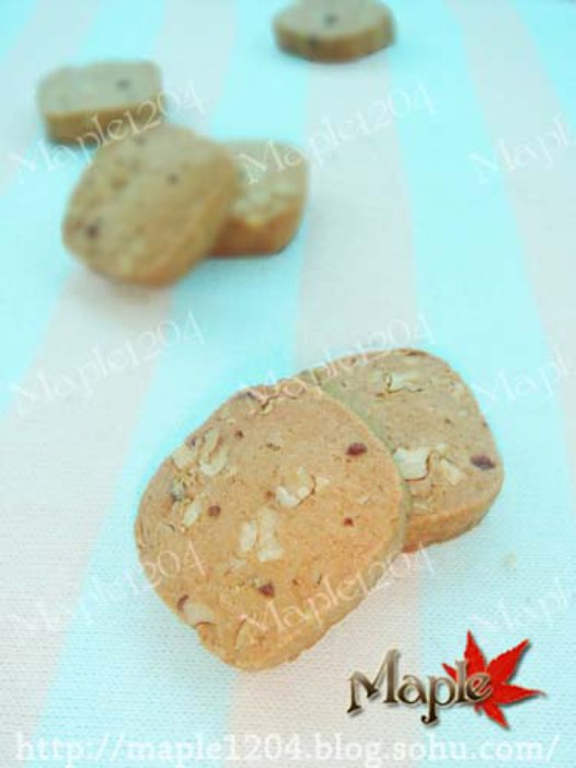 红糖核桃饼干的做法