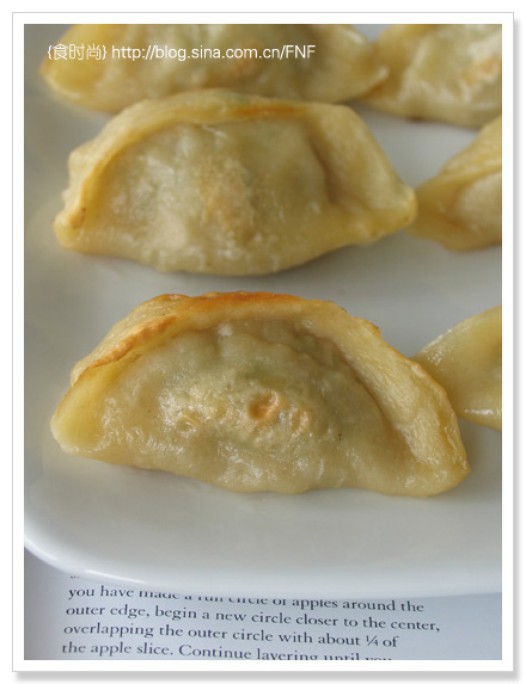 蘑菇馅煎饺子的做法