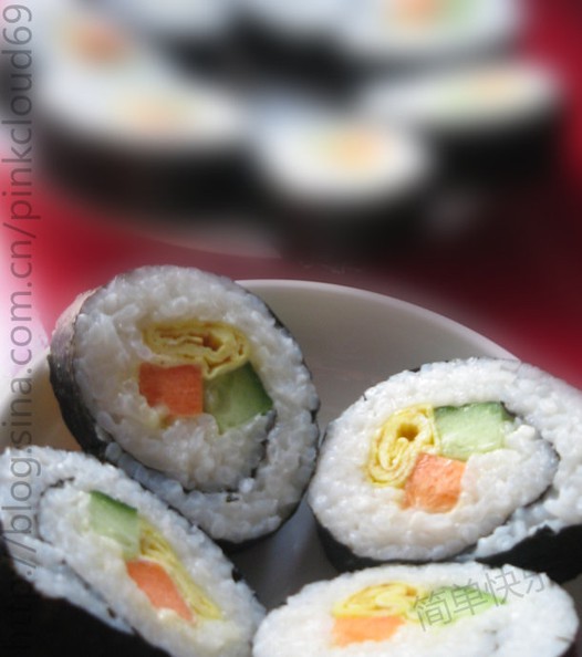 韩式紫菜包饭的做法