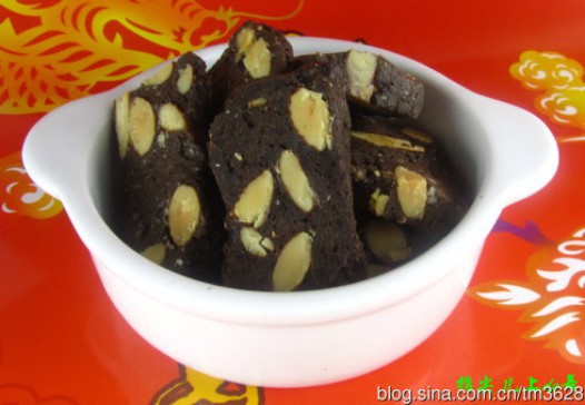 巧克力杏仁饼干的做法