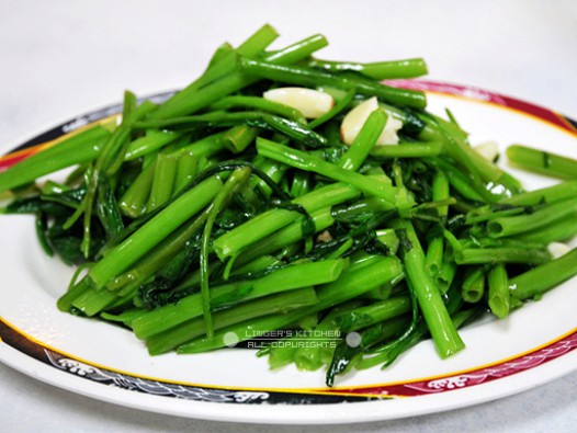 炒空心菜的做法