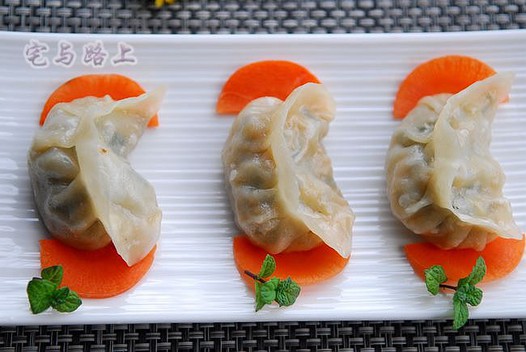韭菜鲜肉蒸饺的做法