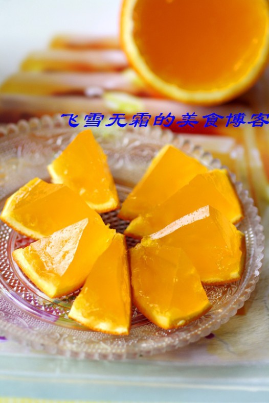 橙子果冻的做法