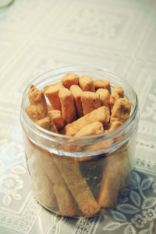 咸味肉松饼干的做法