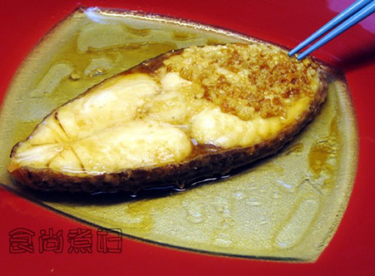 蒜蓉陈皮蒸鱼的做法