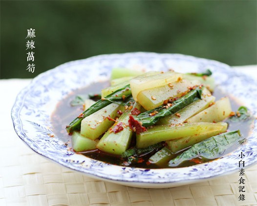 麻辣莴笋的做法
