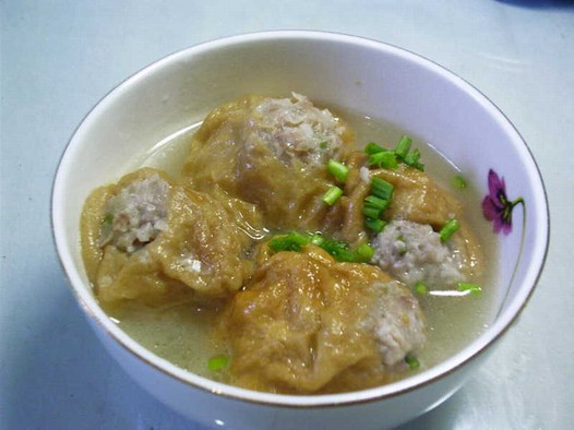油面筋塞肉的做法