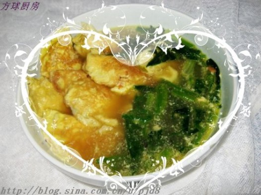 蛋饺菠菜汤的做法