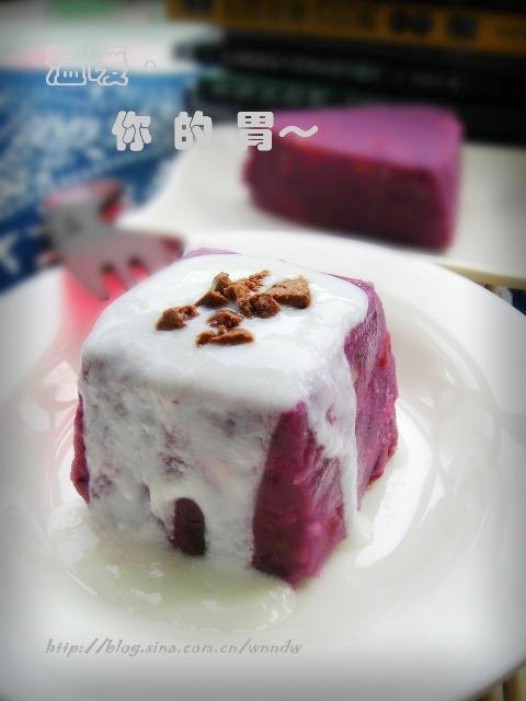 酸奶紫薯泥的做法