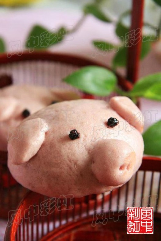 猪头小豆包的做法