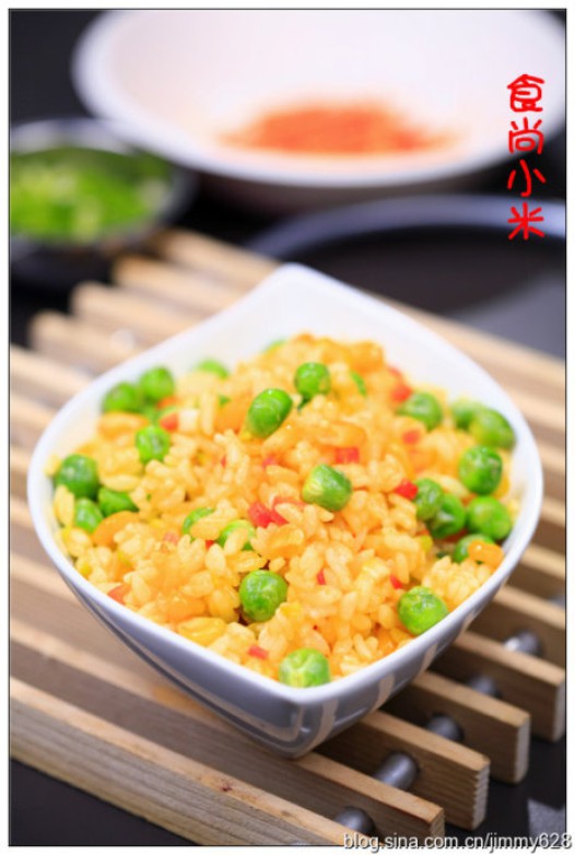 金裹银蛋炒饭的做法