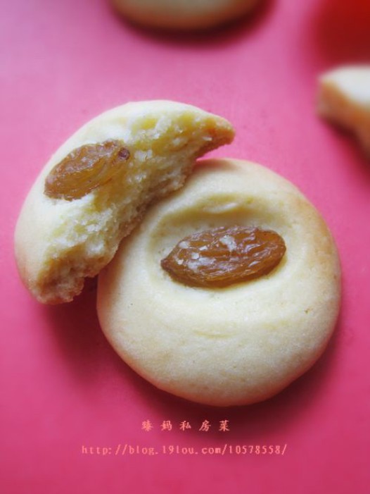 葡萄干饼干的做法