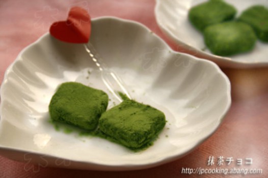 日式抹茶巧克力的做法