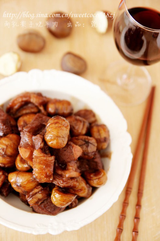 南乳栗子烧羊肉的做法