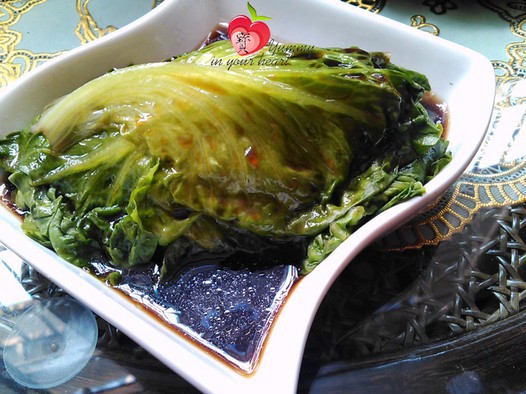 白灼生菜的做法