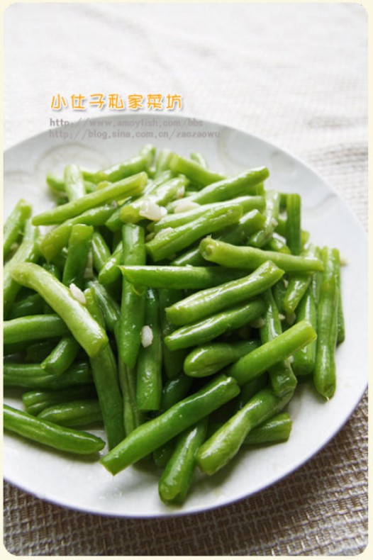 炒四季豆的做法