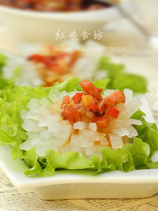 清蒸白萝卜的做法