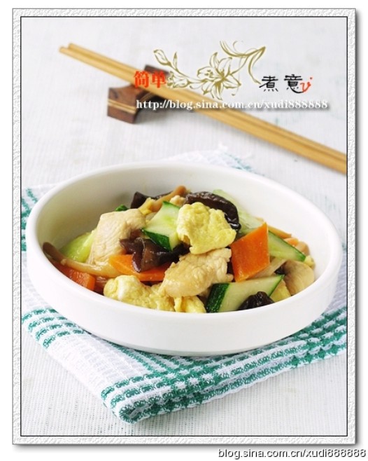 家常木须肉的做法