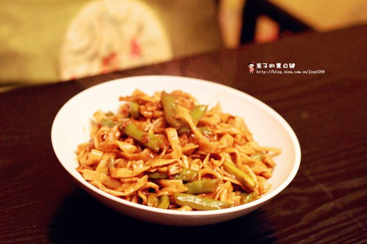扁豆焖面的做法