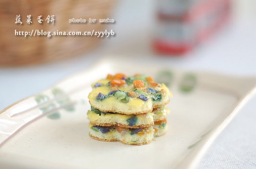 蔬菜蛋饼的做法