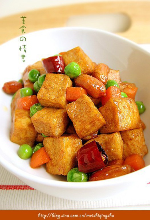 宫保豆腐的做法