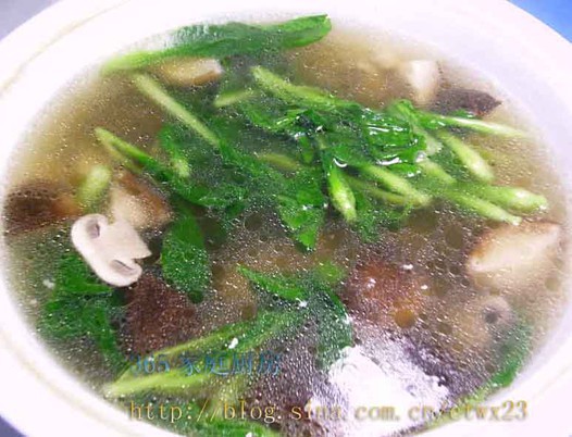 菌菇汤的做法